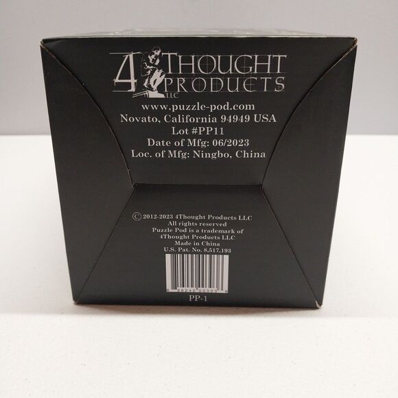 Puzzle Pod Cryptex - Brain Teaser And Coin Bank Gift Crack The Code - Picture 6 of 7